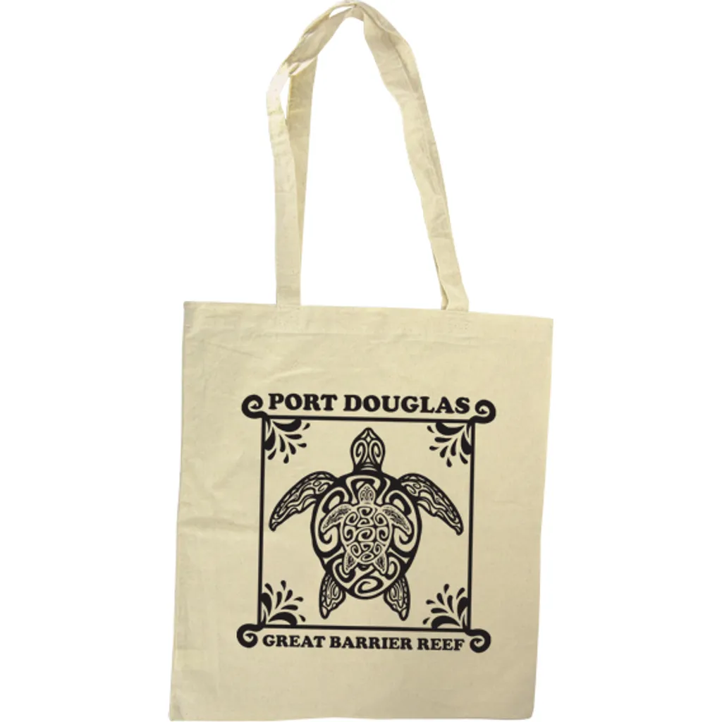 Calico Bag with Long Handle