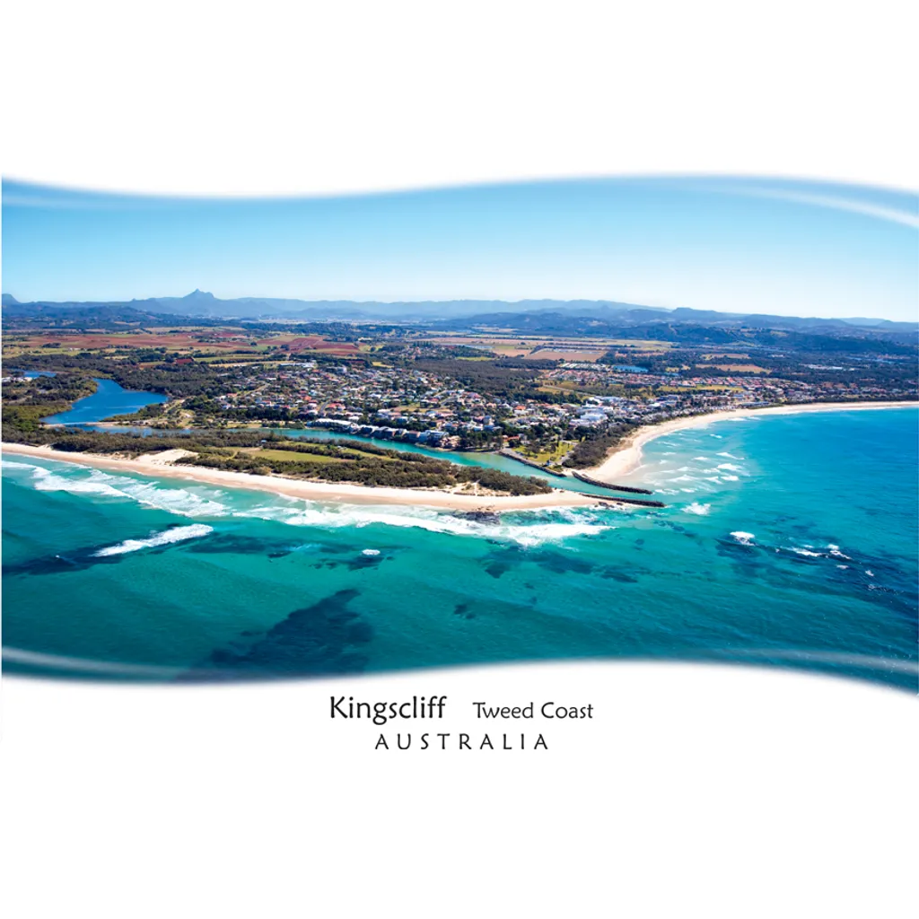 Aerial Kingscliff Tweed Coast Australia